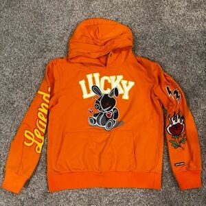 Lucky Brand Vibrant Orange Hoodie